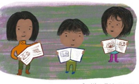 Ilustración del libro de texto oficial