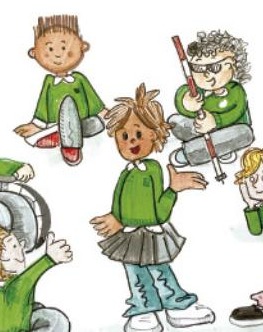 Ilustración del libro de texto oficial