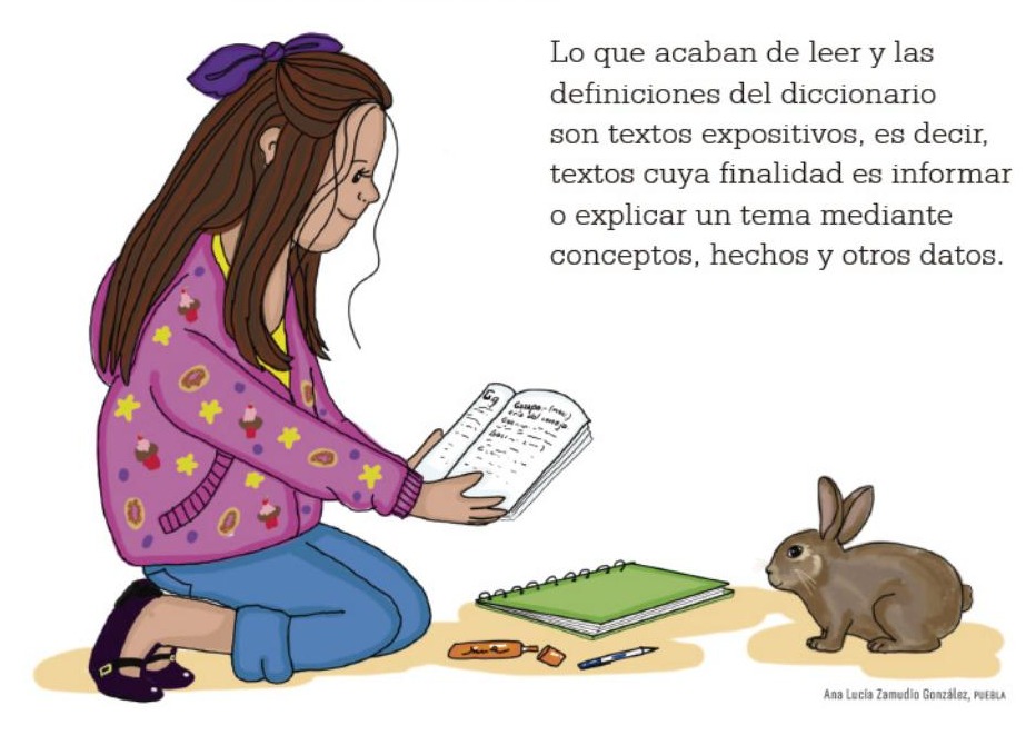 Ilustración del libro de texto oficial