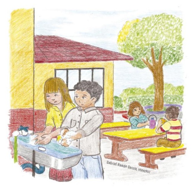 Ilustración del libro de texto oficial