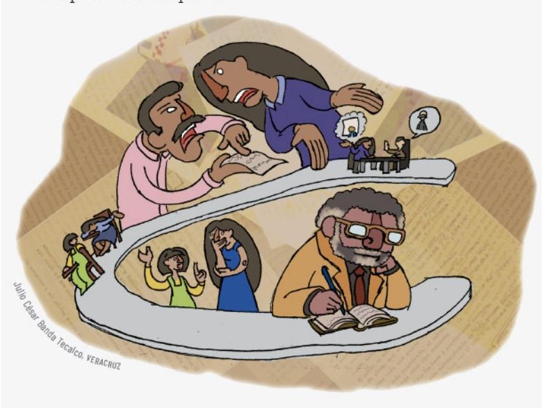 Ilustración del libro de texto oficial