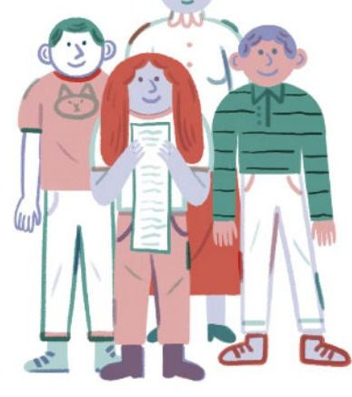 Ilustración del libro de texto oficial