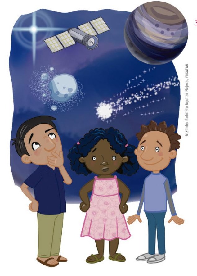 Ilustración del libro de texto oficial