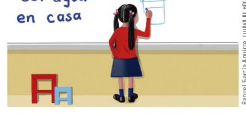 Ilustración del libro de texto oficial