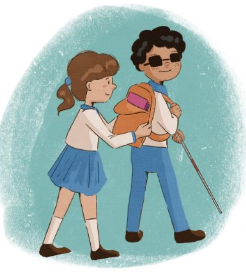 Ilustración del libro de texto oficial - Miércoles