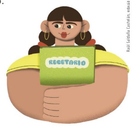 Ilustración del libro de texto oficial