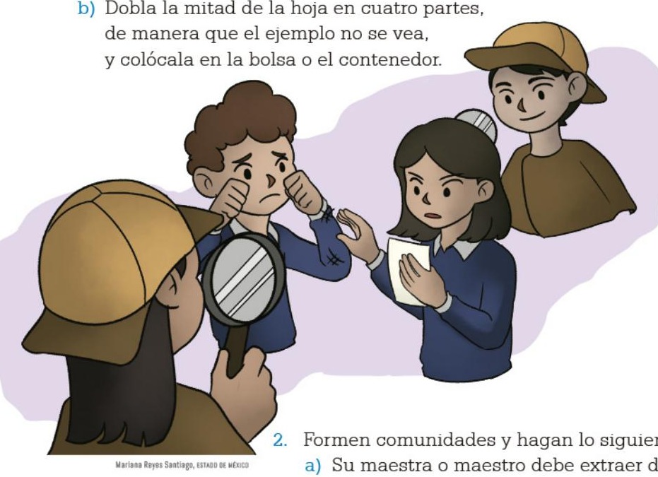 Ilustración del libro de texto oficial