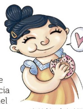 Ilustración del libro de texto oficial