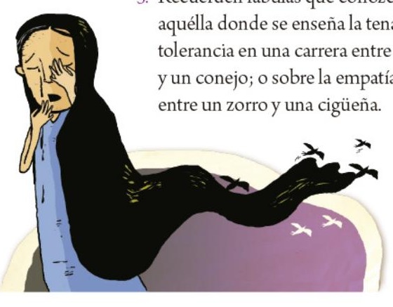 Ilustración del libro de texto oficial