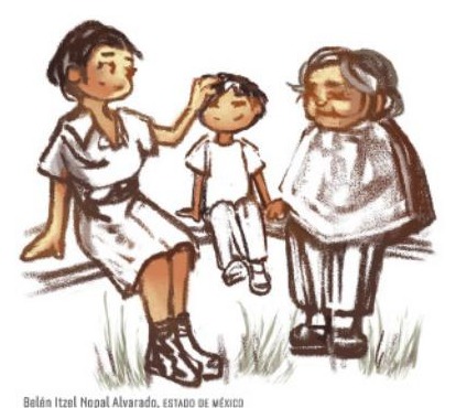 Ilustración del libro de texto oficial
