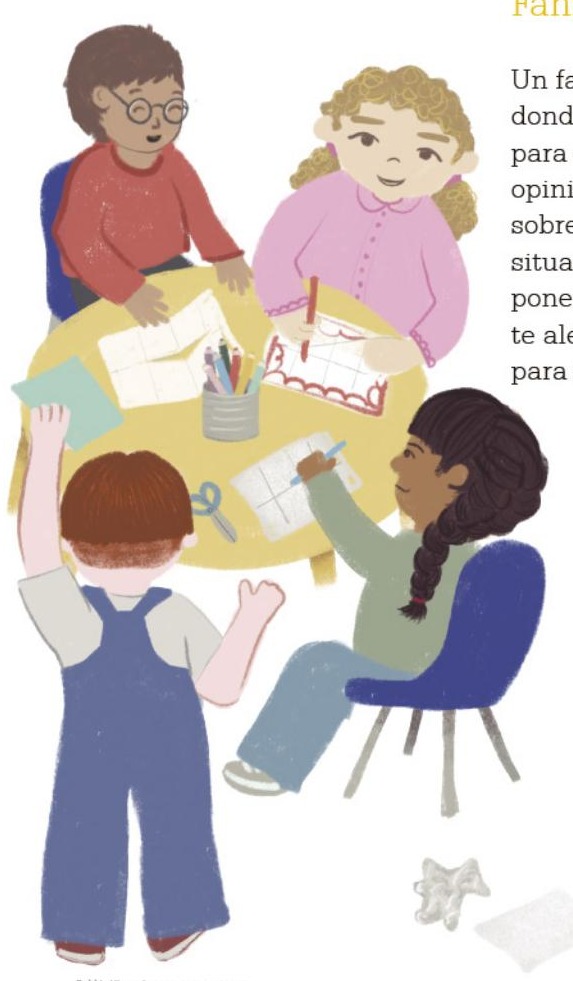 Ilustración del libro de texto oficial