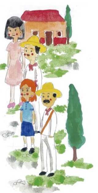 Ilustración del libro de texto oficial