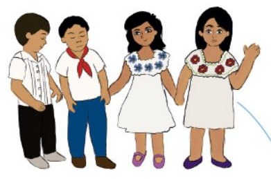 Ilustración del libro de texto oficial