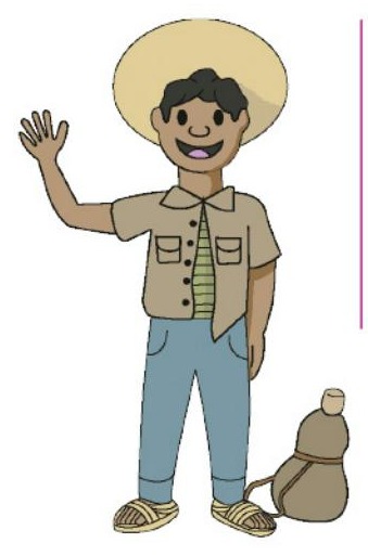 Ilustración del libro de texto oficial