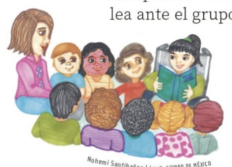 Ilustración del libro de texto oficial