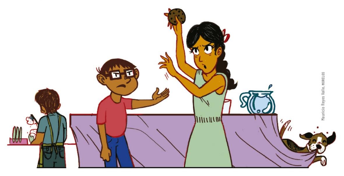Ilustración del libro de texto oficial