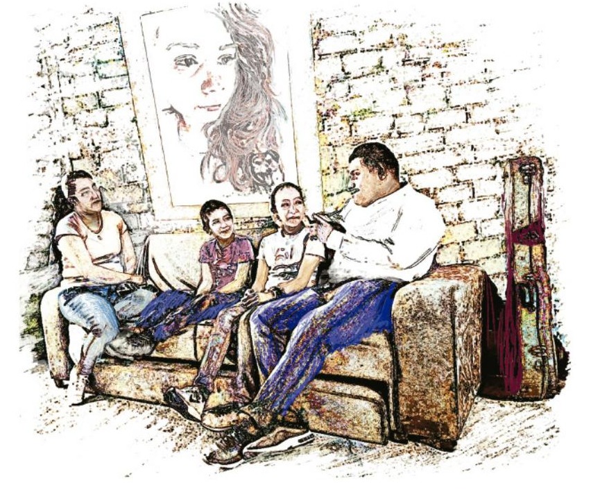 Ilustración del libro de texto oficial