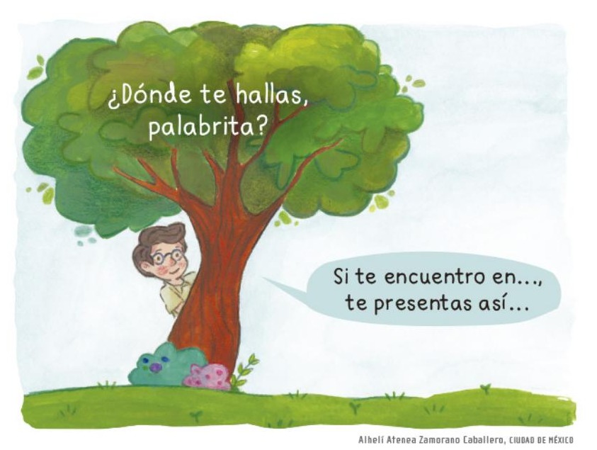 Ilustración del libro de texto oficial