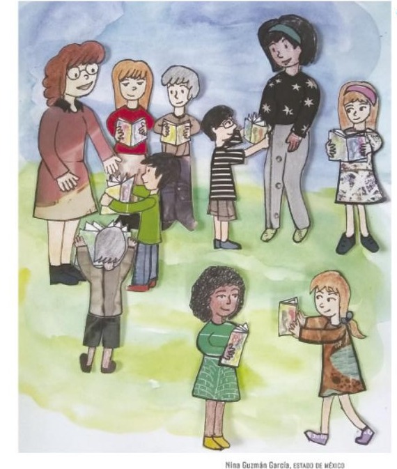 Ilustración del libro de texto oficial