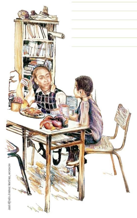 Ilustración del libro de texto oficial