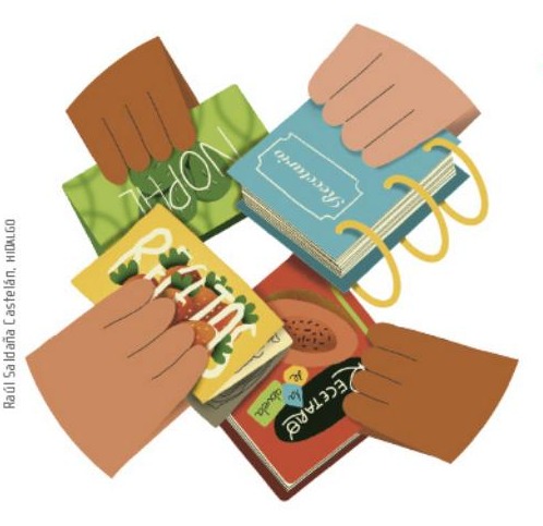 Ilustración del libro de texto oficial