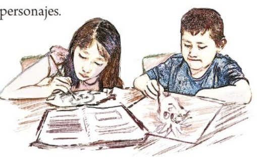 Ilustración del libro de texto oficial