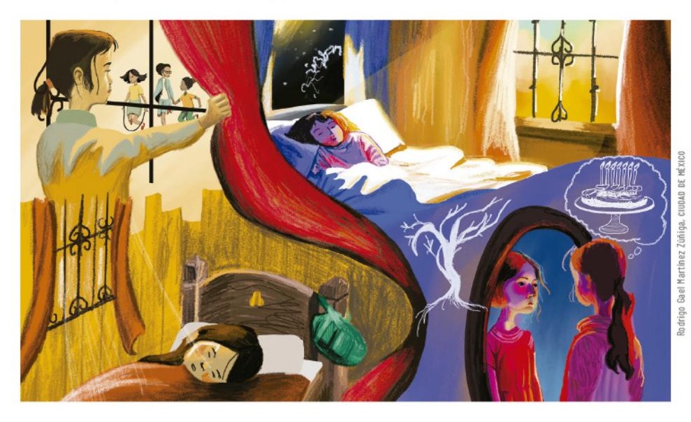 Ilustración del libro de texto oficial