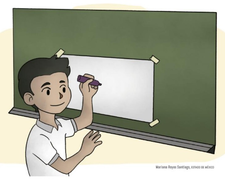 Ilustración del libro de texto oficial