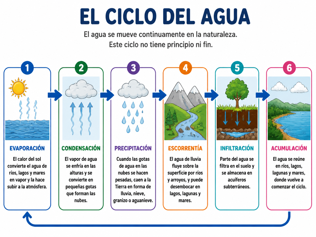 El Ciclo del Agua — imagen 1 de 1