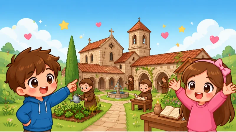 La vida en la Edad Media: Los Monasterios
