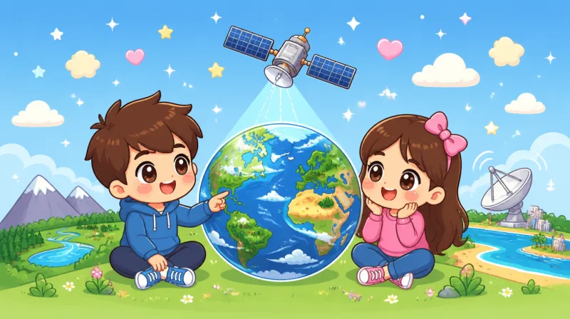 La Tierra a vista de satélite (Fundamentos)