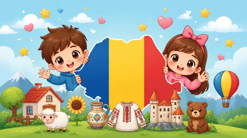 Vocabulario básico niños rumanos