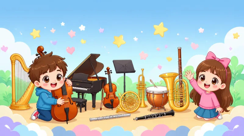 Los instrumentos de la orquesta