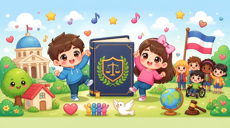 La constitución para niños
