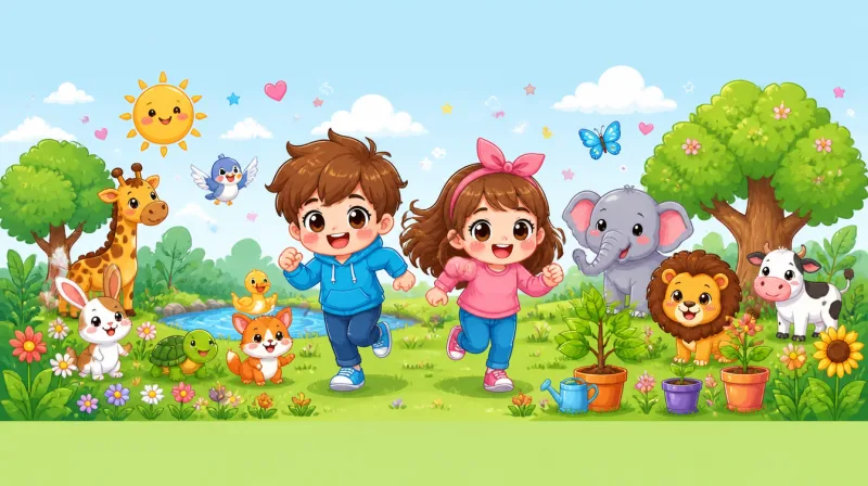 Los animales y las plantas