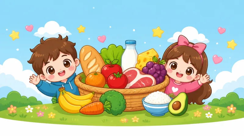 Los alimentos y sus nombres