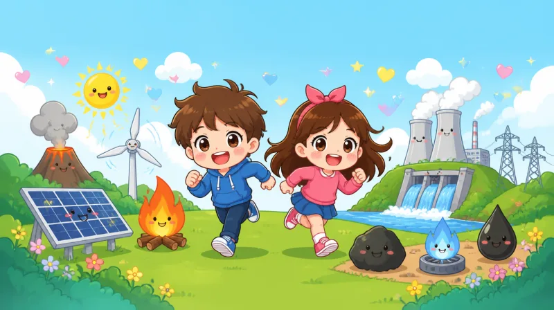 Kinds of energy and energy sources