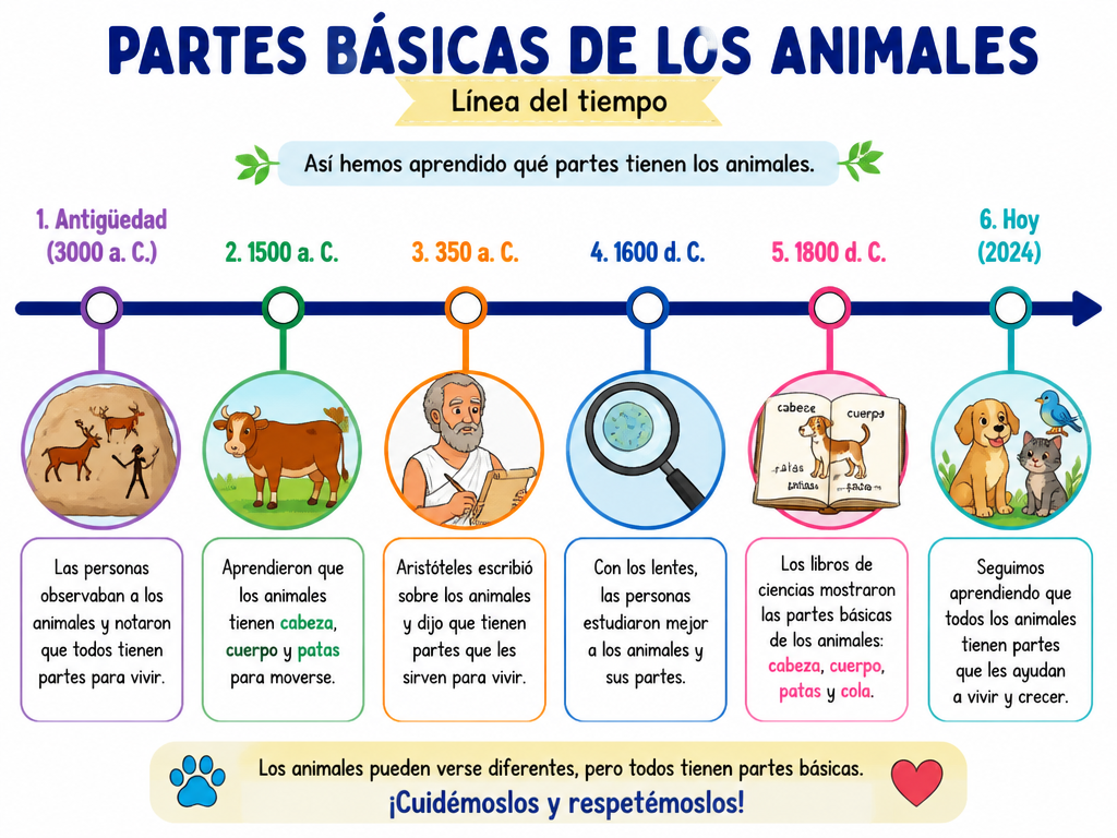 Partes básicas de los animales — imagen 1 de 1