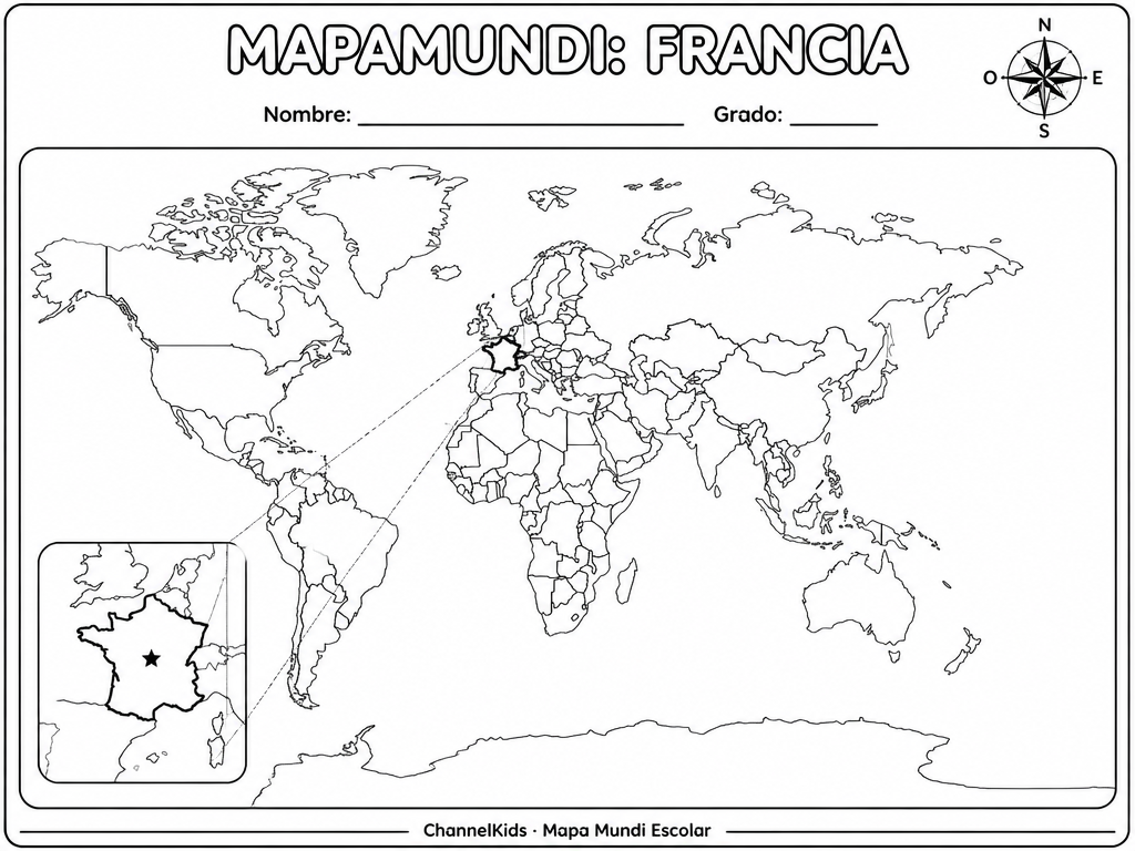 Francia (Sin Color, Sin Nombres) — imagen 1 de 1
