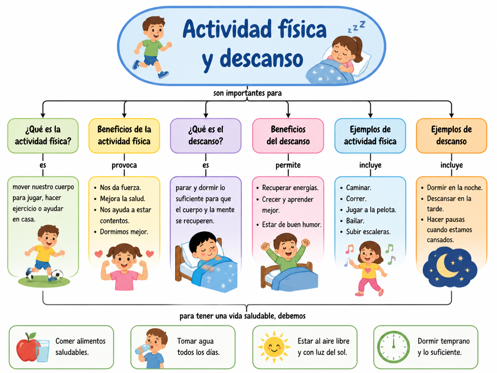 Actividad física y descanso — imagen 1 de 1