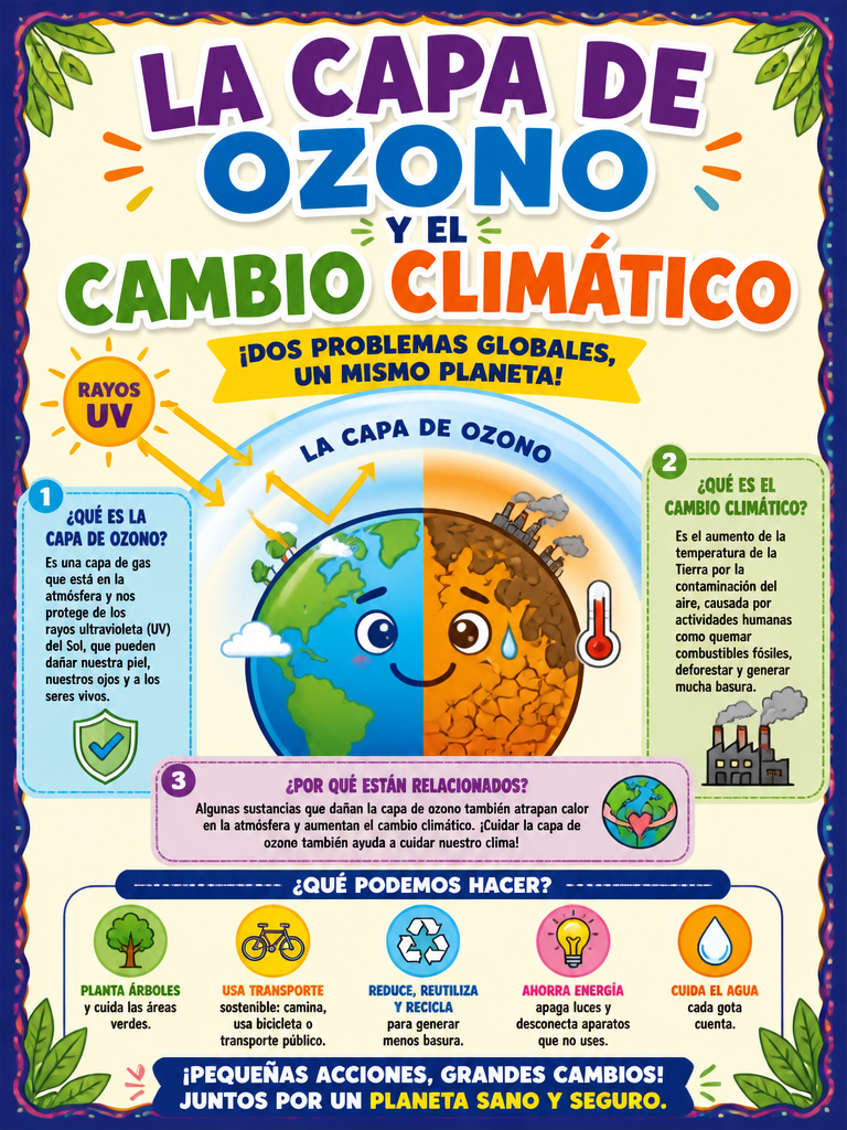 La Capa de Ozono y el Cambio Climático