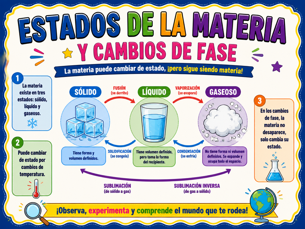 Estados de la Materia y Cambios de Fase