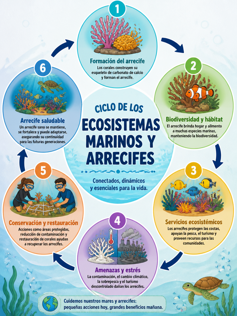 Ecosistemas Marinos y Arrecifes