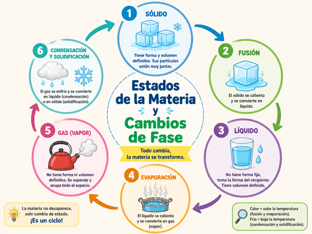 Estados de la Materia y Cambios de Fase