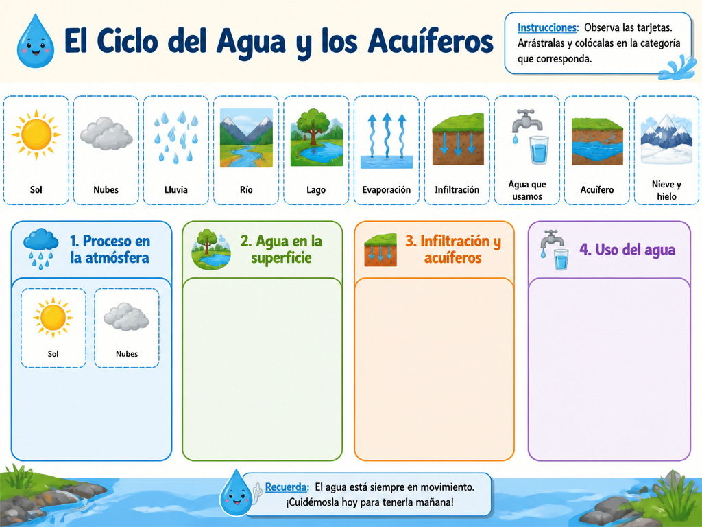 El Ciclo del Agua y los Acuíferos
