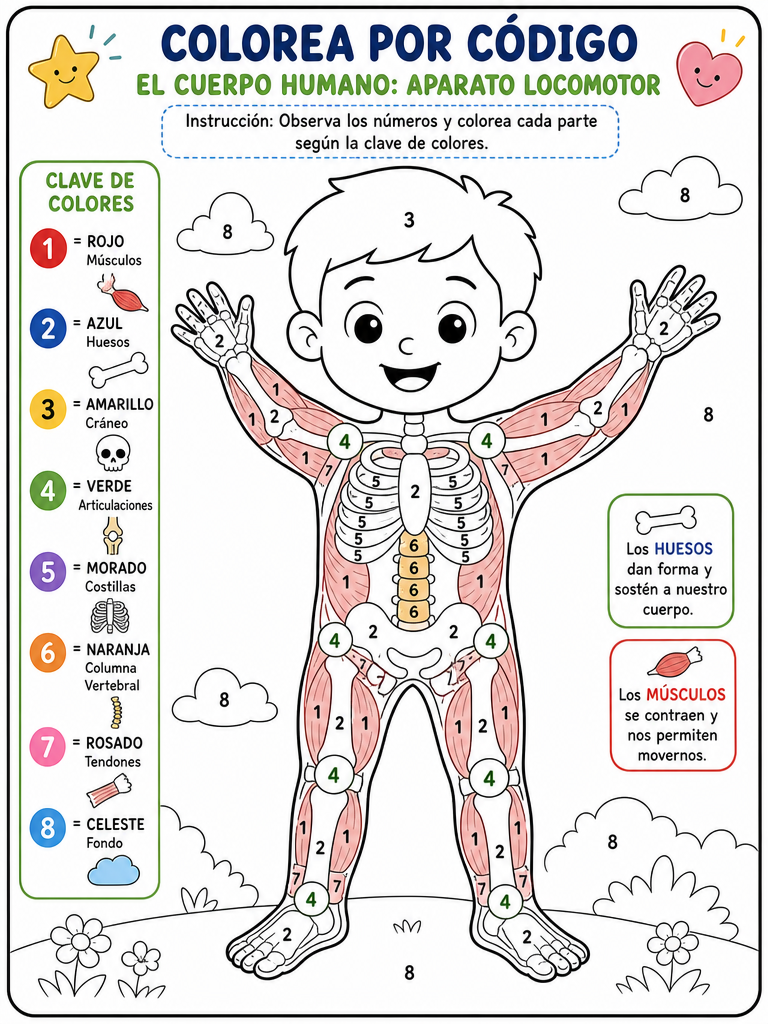 El Cuerpo Humano: Aparato Locomotor