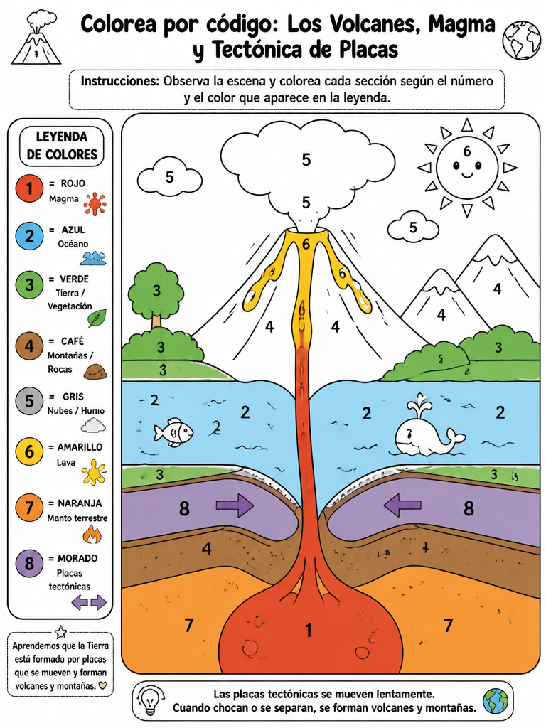 Los Volcanes, Magma y Tectónica de Placas