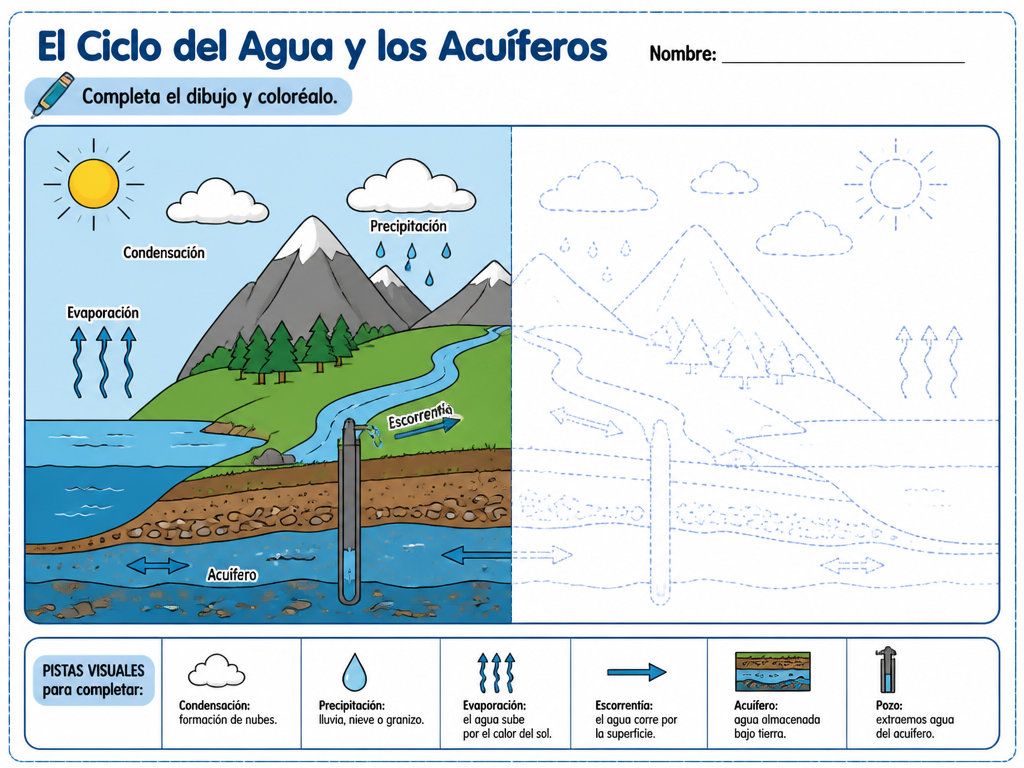 El Ciclo del Agua y los Acuíferos