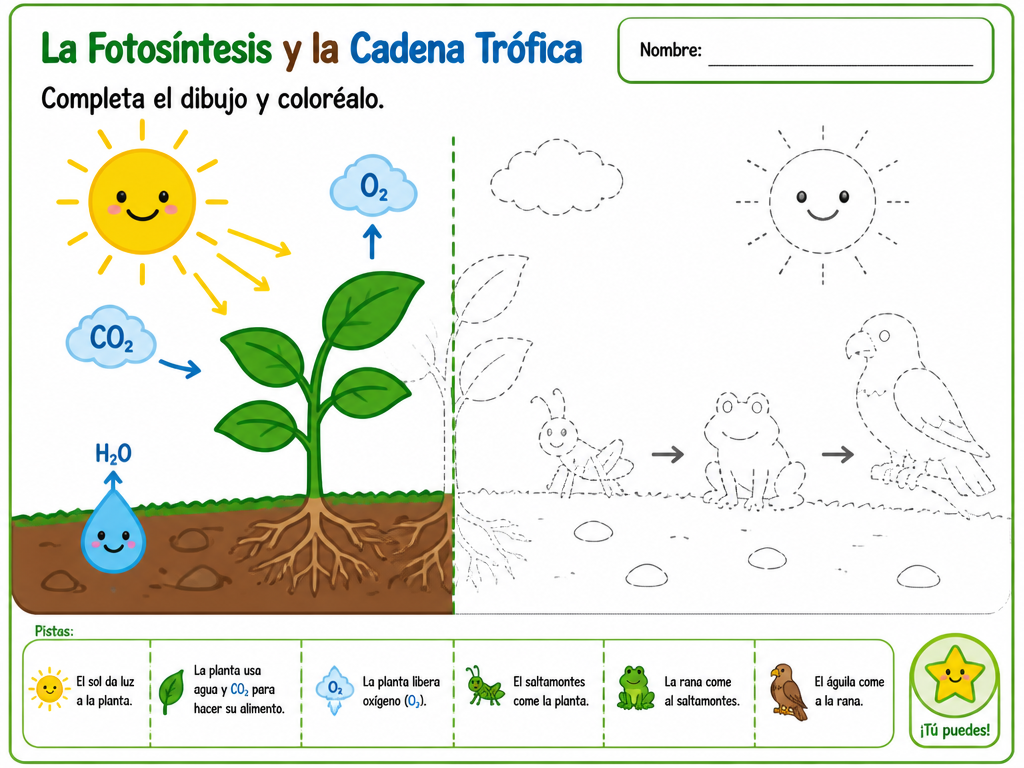 La Fotosíntesis y la Cadena Trófica