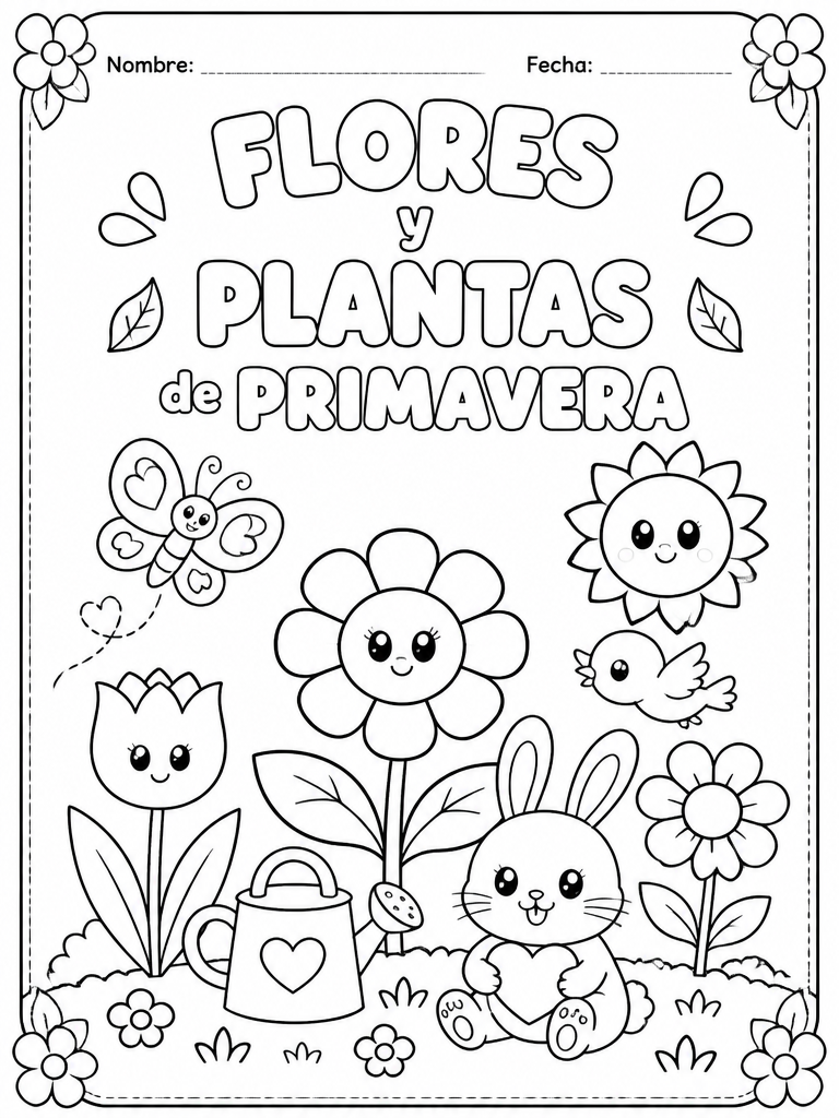 Flores y Plantas de Primavera